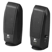 Logitech S-120 schwarz 2.0 Lautsprechersystem, 2x 2,20 Watt maximale Leistung