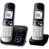 Panasonic KX-TG6822GB inkl. Anrufbeantworter schwarz