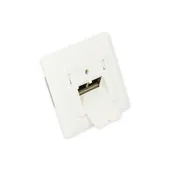 Good Connections Netzwerkdose CAT6 Unterputz geschirmt perlweiß