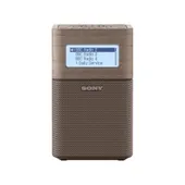 Sony XDR-V1BTD Tragbares Uhrenradio braun