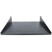 Intellinet 19 Zoll Fachboden zur Festmontage 2HE 400mm Tiefe schwarz 