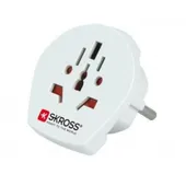 Skross Reisestecker World to Europe (Einzelartikel) weiß