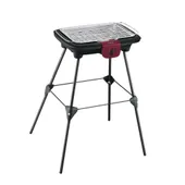 Tefal BG90F5 Easygrill Adjust Standgrill schwarz / burgundrot
