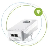 devolo Magic 1 WiFi ac Ergänzung (1200Mbit, Powerline + WLAN, 2x LAN, Mesh)