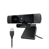 Aukey PC-LM1E Stream Series Dual-Mic Full HD Webcam with 1/3 ?-CMOS Sensor  black