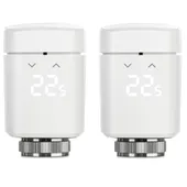 Eve Thermo - smartes Heizkörperthermostat Apple HomeKit Thread, 2er Pack