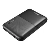 SANDBERG Saver Powerbank 5000 mAh 2.4A 2x USB schwarz