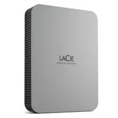 LaCie Mobile Drive Portable 4TB, moon silver