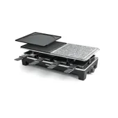 Rommelsbacher RCS 1350 Raclette edelstahl / schwarz
