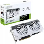 ASUS DUAL GeForce RTX4070 OC O12G WHITE 12GB DUAL-RTX4070-O12G-WHITE