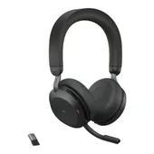 Jabra Evolve2 75 Stereo, MS Teams, (USB-A) Bluetooth, schwarz