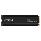 Crucial T700 4TB, PCIe Gen5 NVMe, M.2 2280, inkl. Kühlkörper
