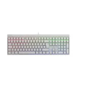 CHERRY MX 2.0S RGB DE-Layout, MX Blue Switches, weiß