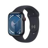 Apple Watch Series 9 Cellular Aluminium 45mm mitternacht (Sportarmband mitternacht) M/