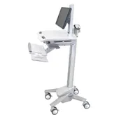 Ergotron StyleView® SV40 Visitenwagen mit Monitorgelenk