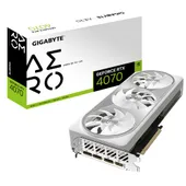 GIGABYTE GeForce RTX 4070 AERO OC V2 12GB GDDR6X Grafikkarte 1xHDMI 3xDP