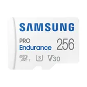 Samsung PRO Endurance 256 GB microSD-Speicherkarte mit SD-Adapter