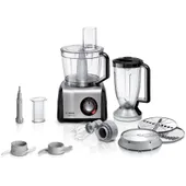 Bosch MC812M814 Foodprocessor MultiTalent 8 schwarz / Edelstahl