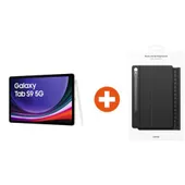 Samsung GALAXY Tab S9 X716B 5G 128GB beige Android 13.0 Tablet + Book Cover Keyboard EF-DX715