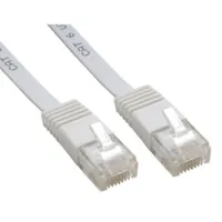 Good Connections Patch Flachband Netzwerkkabel CAT6 2m weiß