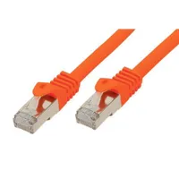 Good Connections Patchkabel mit Cat. 7 Rohkabel S/FTP orange 0,25m