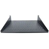Intellinet 19 Zoll Fachboden zur Festmontage 2HE 400mm Tiefe schwarz 