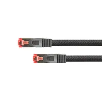 Python RNS Patchkabel Cat.6 S/FTP PiMF PVC 250MHz OFC 3,0m schwarz