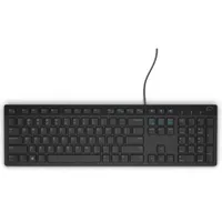Dell KB216 Multimedia-Tastatur Deutsch Schwarz (580-ADHE)