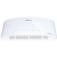 D-Link DGS-1008D 8-Port Desktop Gigabit Switch Green Ethernet 