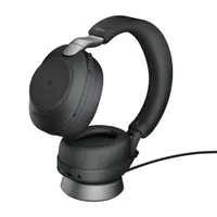 Jabra Evolve 2 85 MS Stand Wireless Bluetooth Stereo Headset schwarz Ladestatio