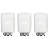 Eve Thermo - smartes Heizkörperthermostat Apple HomeKit Thread, 3er Pack