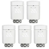 Eve Thermo - smartes Heizkörperthermostat Apple HomeKit Thread, 5er Pack