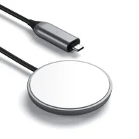 Satechi Magnetic Wireless Charging Kabel space grey 