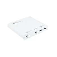 GC USB-Desktop-Schnellladestation 120W GaN-Technologie  4-Port USB-C/A PD weiß