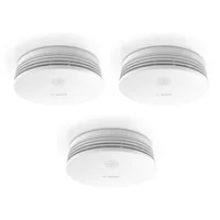 Bosch Smart Home Rauchwarnmelder II Rauchmelder /Alarmsirene, 3er Pack
