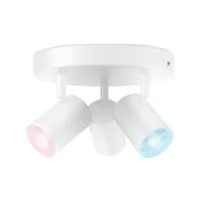 WiZ IMAGEO 3er Spots Deckenleuchte Tunable White & Color 1035lm Weiß Einzelpack