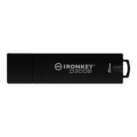 Kingston 8 GB IronKey D300S Verschlüsselter USB-Stick Metall USB 3.1 Gen1