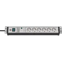 Brennenstuhl Premium-Line Steckdosenleiste 6-fach 3m grau/schwarz 