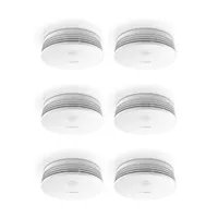 Bosch Smart Home smarter Rauchwarnmelder II • Rauchmelder/Alarmsirene • 6er Pack