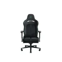 RAZER ENKI Pro Schwarz/ Grün - Premium-Gaming-Stuhl mit Alcantara®-Leder