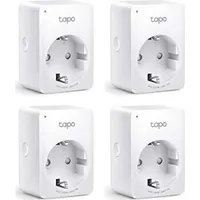 TP-Link Tapo P100(4-pack) Smarte WLAN-Steckdose (4er Pack) 