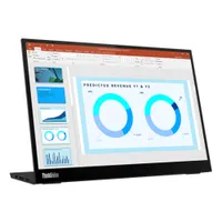 Lenovo ThinkVision M14d 35,6cm (14") Full HD tragbarer IPS Touch Monitor USB-C