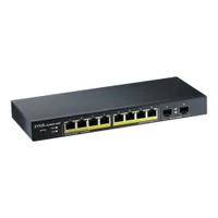 ZyXEL GS1900-10HP 10-Port smart managed 77W PoE+ Switch