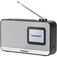 Panasonic RF-D15EG-K Digitalradio mit DAB+ und Bluetooth, schwarz 