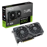 ASUS DUAL GeForce RTX 4060 Gaming Grafikkarte 8GB GDDR6, 1xHDMI, 3xDP
