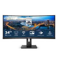 Philips B-Line 345B1C 86,4cm (34") WQHD VA Monitor Curved 21:9 HDMI/DP/USB 100Hz