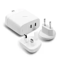 Native Union 67W Dual USB-C Fast GaN PD Wall Charger Weiß