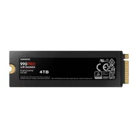 Samsung 990 PRO NVMe SSD 4 TB M.2 PCIe 4.0 3D-NAND TLC mit Kühlkörper