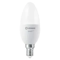Ledvance Smarte LED-Lampe, Kerze, ZigBee, CL B 40, 5W, E14, Tunable White, Matt