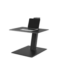 Humanscale QuickStand Eco Laptop Steh-/Sitzarbeitsplatz, schwarz